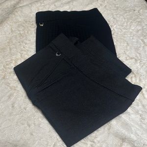 (BUNDLE 2 pieces) Rafaella Comfort Stretch Fit Pull On ankle Pants. SOLD